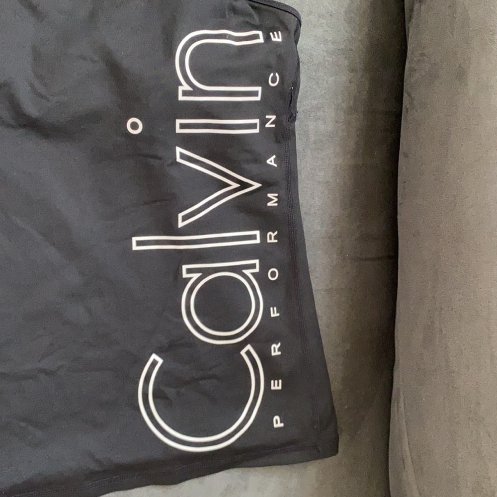 Calvin Klein Performance Workout Racerback Shirt - Picture 2 of 5